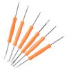 AMONIDA Set di Strumenti per Ferro per Stazione di Saldatura di Precisione per Saldatura Assistita per Manutenzione PCB in Acciaio Elettrico 7,09 * 0,47 * 0,47 Pollici 93 G