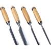Generic Sgorbia per intaglio del legno, set di scalpelli ergonomici per la