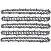 Generic 5Pcs Mini Chainsaw Chain 6 Inch Chainsaw Chain Guide Saw Chain Replacement Portable Saw Chain Nice processing