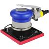 LLOOPK Levigatrice elettrica, Specifiche Quadrate, Lucidatrice Pneumatica Ad Alta Viscosità Con Telaio Flangiato A Clip Da 100 * 110 Mm Machin For Carta Vetrata(813BLUE)