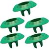 NiuLumea Protezione per la testa dell'irrigatore per sistemi di irrigazione pop-up, per ridurre al minimo le interruzioni della crescita dell'erba e mantenere un prato uniforme (5 pezzi, verde)