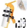 WYWY.Wide Adattatore per asta di estensione per bomboletta spray, adattatore per supporto per spruzzatore per vespe, calabroni e api, asta spray per vernice, albero, pulitore per vetri