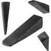 KADAX Cuneo da spaccatura in acciaio, 16,5 x 3,5 x 4 cm, cuneo da spaccatura, manuale per tagliare e spaccare il legno, robusto cuneo di schegge, in granata da spaccatura, cuneo di ricarica