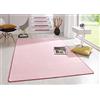 HANSE Home - Tappeto a Pelo Basso Fancy, in Polipropilene, 80 x 150 x 0,7 cm, Colore: Rosa