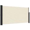 Megashopitalia Tenda Laterale Avvolgibile da Terra L300xH180cm in Poliestere 180 g/m² con Struttura in Acciaio Verniciato
