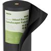Velway Telo Pacciamatura 50g/m² 1x25m - Tessuto Non Tessuto Anti Erbacce, Permeabile all'Acqua, Resistente ai Raggi UV, Barriere Contro Le Erbe Infestanti, Rotolo per Orto Giardino e Paesaggistica