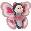 NICI Love 62615 Farfalla di peluche, morbido e tenero pupazzo per coccole e giochi, per adulti e bambini, in confezione regalo, 21 cm, rosa