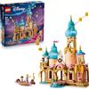 LEGO | Disney Princess Il Castello di Rapunzel Giocattolo - Modello da Esposizione con 4 Mini Bamboline, Figura di Pascal e Accessori - Regalo di Compleanno per Bambine da 6 Anni in su e Fan - 43297