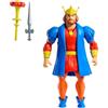 Masters of the Universe Origins - King Randor Collezione Cartoon, eroe regnante della serie TV MOTU anni '80, design dettagliato con accessori mazza e spada inclusi, 6+ anni, JKC44