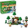LEGO Minecraft Avventura della Prima Notte - Giocattolo Interattivo con 7 Personaggi tra cui Alex, un Creeper, uno Scheletro e un Lupo - Regalo per Gamer, Bambini e Bambine da 8 Anni in su - 21593