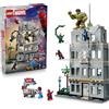 LEGO | Marvel Scontro Epico: Spider-Man vs. Hulk - Giocattolo Interattivo da Supereroi con Ufficio a 4 Piani, Action Figure e 5 Minifigure tra cui Scorpione - Regalo per Bambini da 8 Anni in su 76350