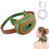 Qilnyeh Massaggiatore per collo 4D senza fili | 3 livelli di massaggio | Cuscino Massaggiante Schiena Portatile USB | collo e cervicale | regali per famiglia e amici