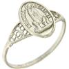 Holyart Anelli vari: Anello Madonna di Fatima in filigrana argento 800, 19 mm (0.748 inc.) - EU/IT 20