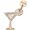 Stroili Brindiamo insieme. Charm in argento 925 rosato e glitter