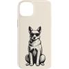 Australian Cattle Lover Gifts Custodia per iPhone 14 Plus Divertente cane da bestiame australiano con occhiali da sole