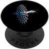 Vision Wormhole future time travel scien Aereo da viaggio nel tempo PopSockets PopGrip Adesivo