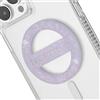 Case-Mate Supporto magnetico ad anello magnetico per telefono, rimovibile, ultra sottile, pieghevole, per iPhone 14 Pro Max/13 Pro Max/12 Pro Max, viola brillante
