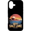 Visit Utah's Great Salt Lake Custodia per iPhone 17 Il grande lago salato Utah turistico Vintage Retro Tramonto Acqua