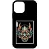Hannya Oni Mask Aesthetic By TW Custodia per iPhone 12 mini Maschera giapponese del diavolo Hannya giapponese Oni Maschera Yokai Oni