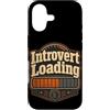 Jimbeels Custodia per iPhone 17 Umorismo introverso caricamento frase ironica retro