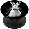 Dolci coniglietti delle nevi per chi ama Lepre delle Nevi Lepre Polare Lepre Bianca Coniglio Lepre PopSockets PopGrip Adesivo