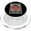 Hannya Oni Mask Aesthetic By TW Maschera giapponese del diavolo Hannya giapponese Oni Grid Yokai Oni PopSockets PopGrip per MagSafe