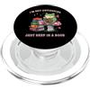 Bookworm Frog Reading Antisocial Introve Non sono antisociale solo nel profondo di una rana del libro PopSockets PopGrip per MagSafe