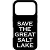 The Great Salt Lake Is Drying Up Custodia per iPhone 17 Pro L'attivista per la conservazione dell'acqua dello Utah salva il grande lago salato