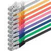 1aTTack.de 2m - 10 couleurs - 10 pièces - CAT5 FTP Câble Ethernet Set - Câble Réseau RJ45 | câble de Patch | LAN Câble |CAT 5e |125 MHz | compatible avec CAT 6 / CAT 6a / CAT 7 | pour le switch, routeur, modem, Patchpannel, point d'accès, panneaux de …