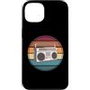 Retro Music Design Custodia per iPhone 13 Amante della musica vecchia scuola con grafica boombox retrò