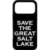 The Great Salt Lake Is Drying Up Custodia per iPhone 17 Pro Max L'attivista per la conservazione dell'acqua dello Utah salva il grande lago salato