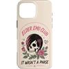 Emo Moms Club Retro Designs Custodia per iPhone 16 Pro Max Elder Emo Club Non era una fase Skull Roses Gothic