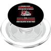 Funny Truck Driver Trucker Apparel Behind Every Truck Girl Is A Trucker Dad Funny Trucking PopSockets PopGrip per MagSafe