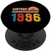 Born 1996 30th Birthday Retro 80's Style Regalo per il 30° compleanno, 30 anni, da uomo e da donna, retrò, vintage, 1996 PopSockets PopGrip Adesivo