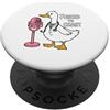 Born Yap Studios Born Yap costretto a classificare l'umorismo medico di Doctor Duck PopSockets PopGrip Adesivo