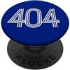 City & State Atlanta Georgia 404 Codice Area Residente locale Patriot America PopSockets PopGrip Adesivo