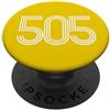 City & State Albuquerque New Mexico 505 Codice area Patriota locale Americano PopSockets PopGrip Adesivo