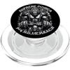 BOEC Gear 96.4% Abbigliamento Silverback Gym, body building, Strongman, Pow PopSockets PopGrip per MagSafe