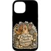 Jimbeels Custodia per iPhone 15 Natura lettura Libri prima del rumore