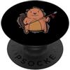 Beaver Tree River Rodent Mammal Zoo Anim Guerriero Castoro PopSockets PopGrip Adesivo