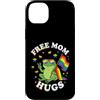 Free Mom Hugs LGBTQIA+ Frog Tees Co Custodia per iPhone 14 Plus Mamma Gratis Abbraccia LGBTQIA+Ally Pride Month Frog