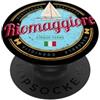 Riomaggiore Cinque Terre La Spezia Retro Italia Vintage PopSockets PopGrip Adesivo