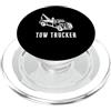 Tow Truck Operator and Funny Trucker App Attrezzatura del camionista della gru del demolitore del conducente del camion di PopSockets PopGrip per MagSafe
