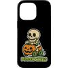pumpkin car skeleton rider funny Hallowe Custodia per iPhone 14 Pro Max Ruote Pumpkin Skeleton Rider