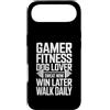 Gaming Workout Gamer Gym Motivation Custodia per iPhone Air Gamer Fitness Dog Lover Sudore Ora Vinci Più Tardi Passeggiata Ogni Giorno