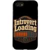 Jimbeels Custodia per iPhone SE (2020) / 7/8 Umorismo introverso caricamento frase ironica retro