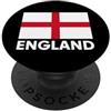 Minimalist Country Flags Graphic (Englan Bandiera inglese dell'Inghilterra PopSockets PopGrip Adesivo