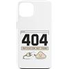 404 Motivation Not Found Funny Tech Meme Custodia per iPhone 13 404 Motivazione non trovata Umorismo retrò su Internet