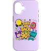 cranberrysky retro Custodia per iPhone 16 Retro Gaming Music Lover Vintage Take Me Back to the 90s