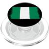 Ptera: A Nigeria Flag for Proud Nigerian Bandiera Nigeria Vintage per Orgogliosi Tifosi Nigeriani PopSockets PopGrip per MagSafe